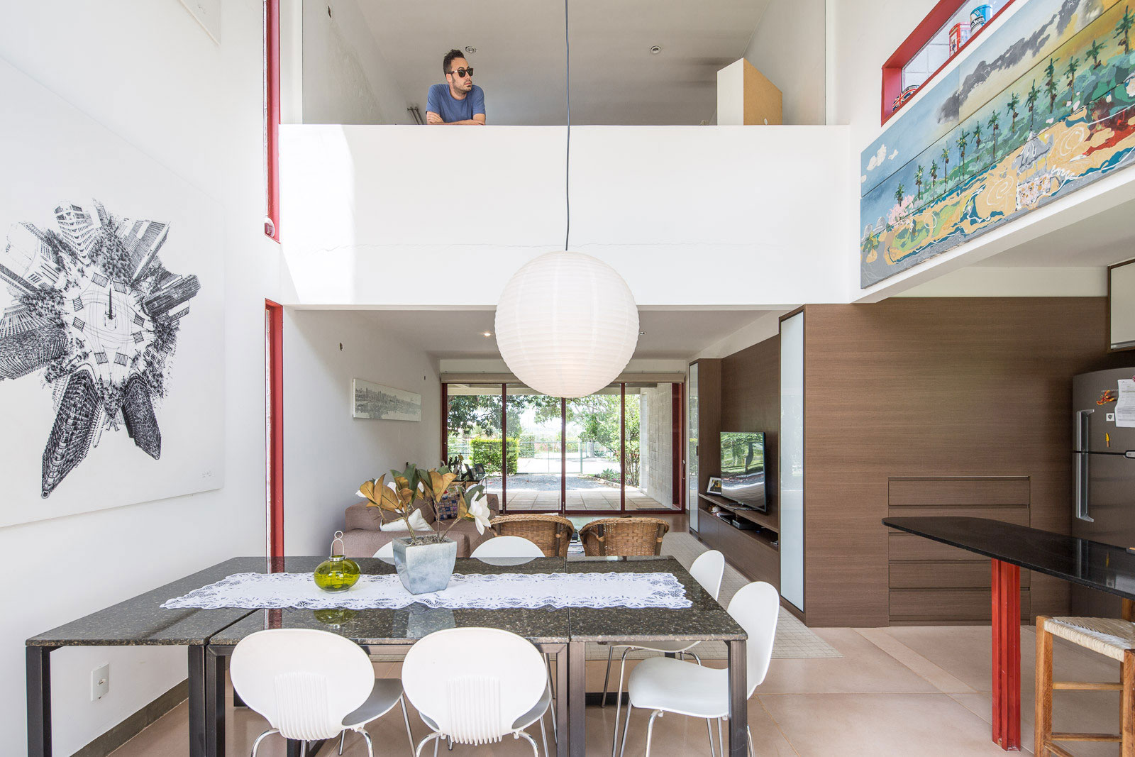 A Bright Contemporary Home From Concrete, Metal and Glass in Brasilia by LAB606 (13)