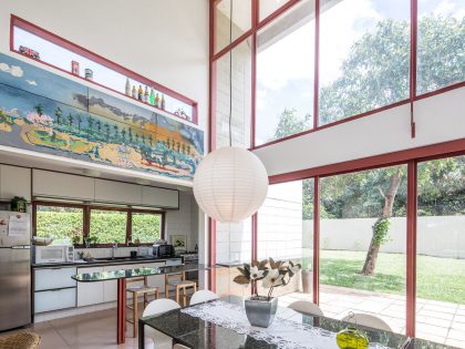 A Bright Contemporary Home From Concrete, Metal and Glass in Brasilia by LAB606 (15)