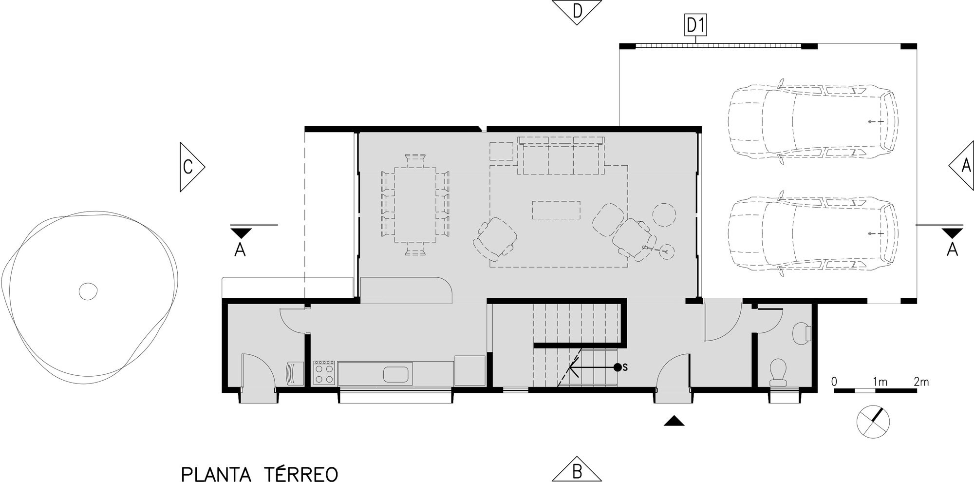 A Bright Contemporary Home From Concrete, Metal and Glass in Brasilia by LAB606 (29)