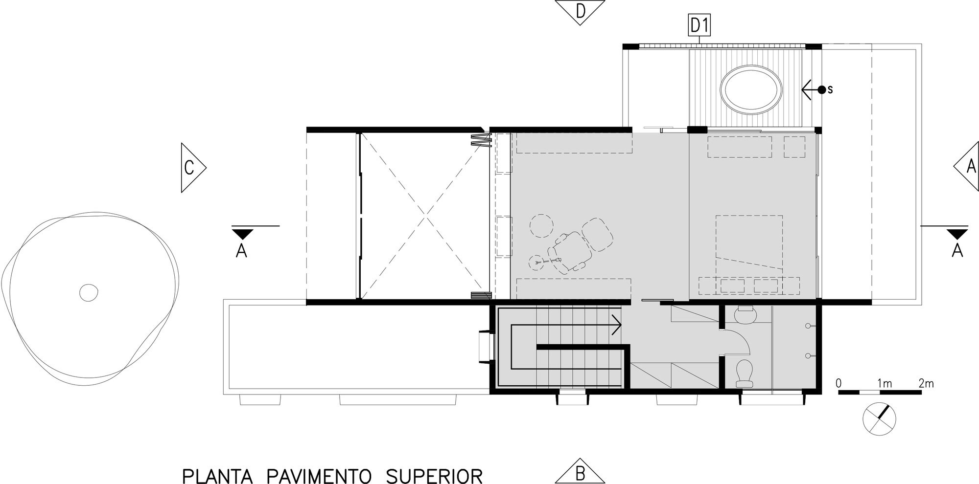 A Bright Contemporary Home From Concrete, Metal and Glass in Brasilia by LAB606 (30)