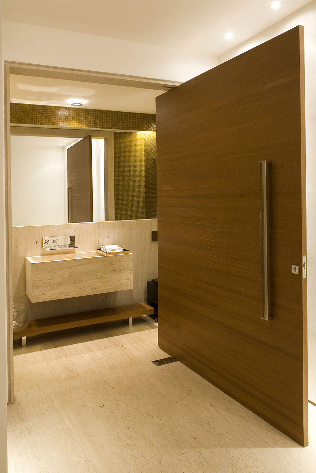 A Bright Contemporary Home with Geometric and Rough Concrete Facade in Brasilia by Architecture Ney Lima (15)