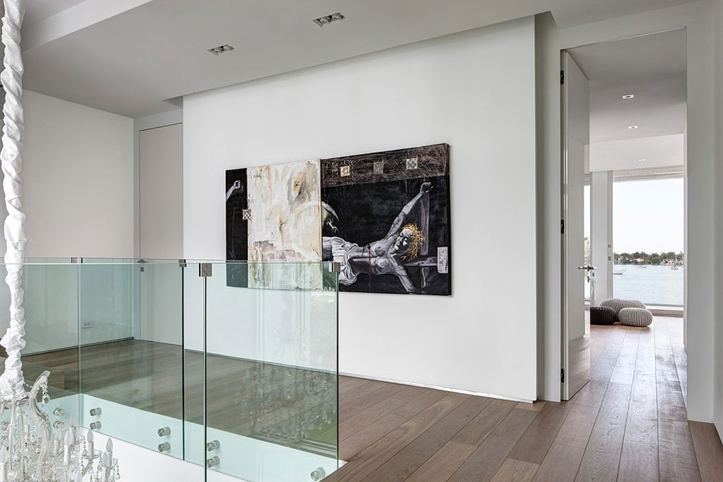 A Bright Modern Concrete Home with Beautiful and Transparent Arrangement on Biscayne Bay by [STRANG] Architecture (18)