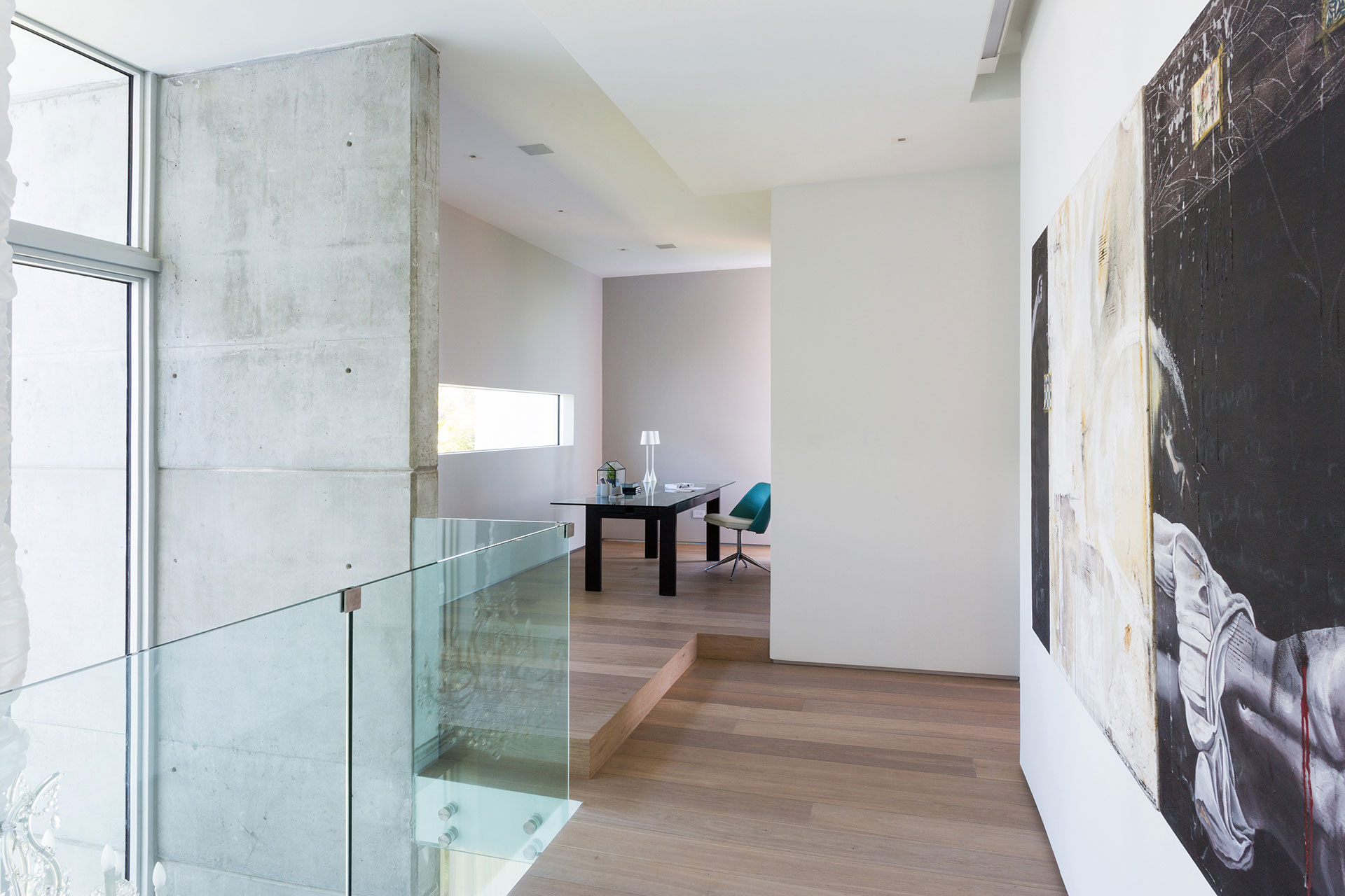 A Bright Modern Concrete Home with Beautiful and Transparent Arrangement on Biscayne Bay by [STRANG] Architecture (19)