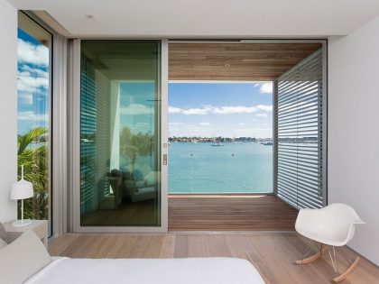 A Bright Modern Concrete Home with Beautiful and Transparent Arrangement on Biscayne Bay by [STRANG] Architecture (28)