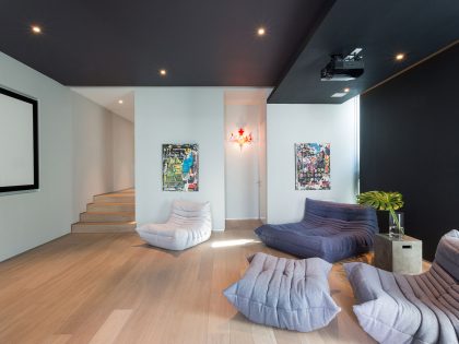 A Bright Modern Concrete Home with Beautiful and Transparent Arrangement on Biscayne Bay by [STRANG] Architecture (30)