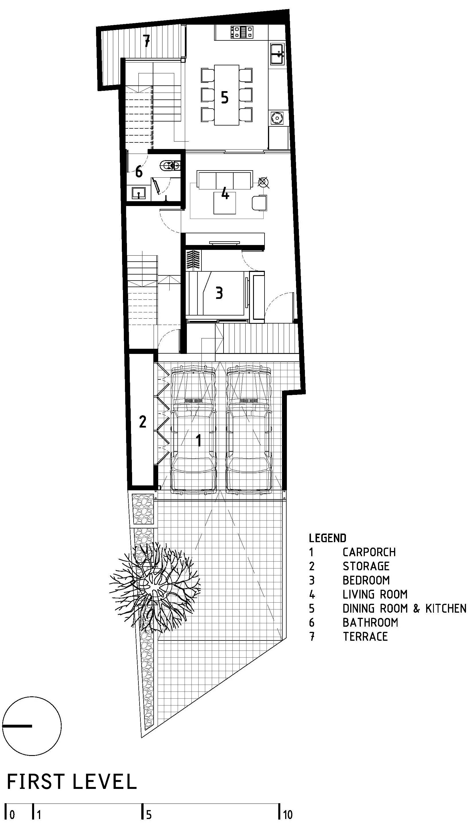 A Bright Modern House with Simple, Clean and Sleek Lines in Jakarta, Indonesia by DP+HS Architects (23)