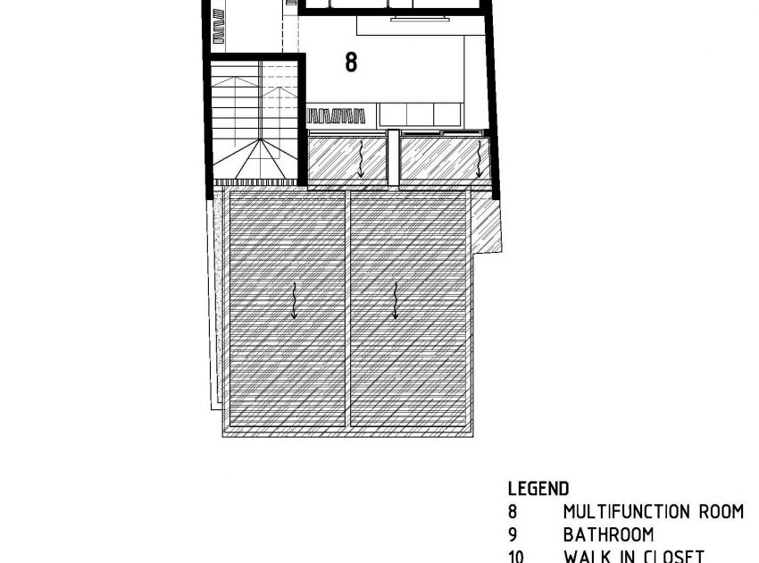 A Bright Modern House with Simple, Clean and Sleek Lines in Jakarta, Indonesia by DP+HS Architects (24)