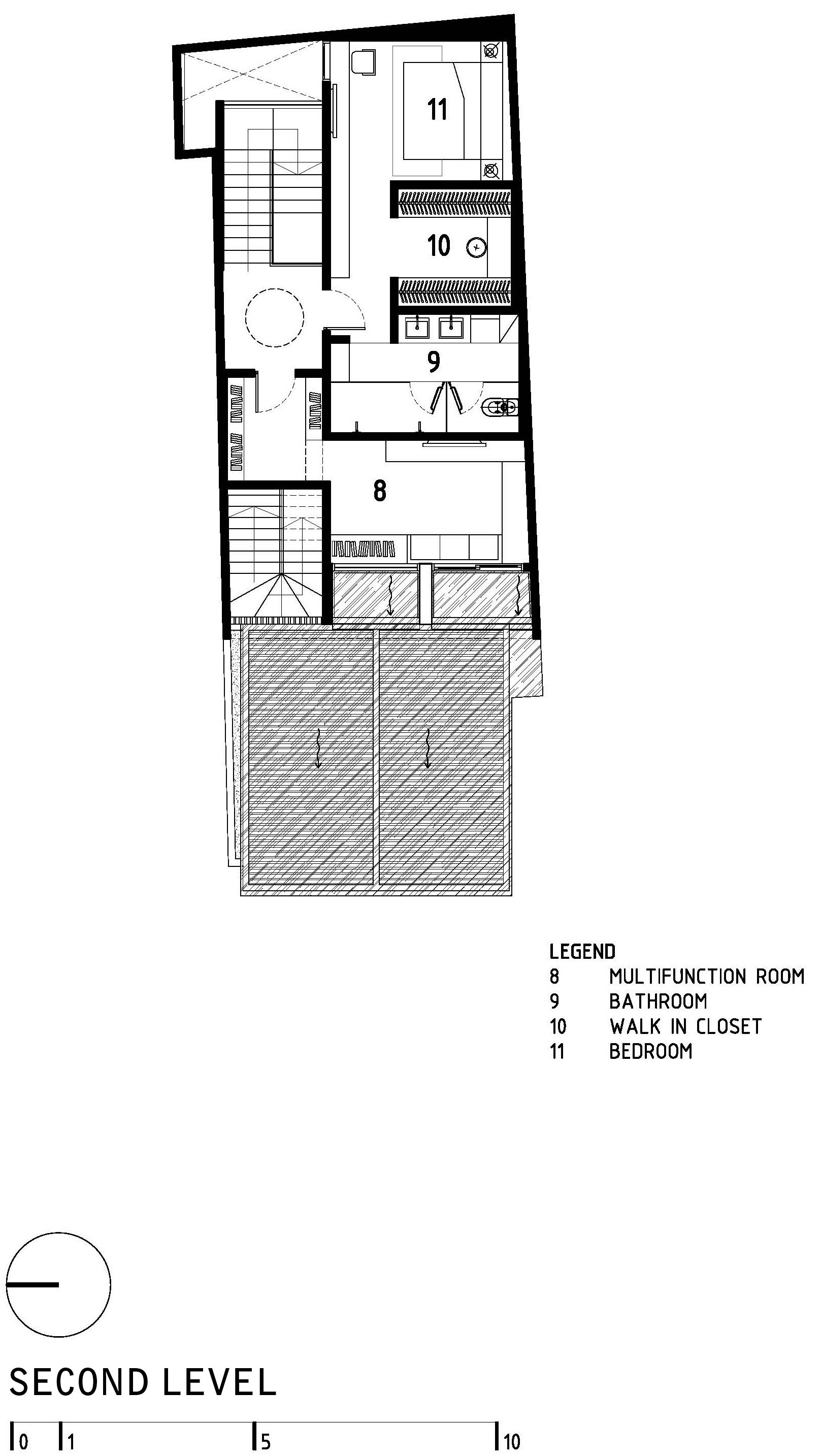 A Bright Modern House with Simple, Clean and Sleek Lines in Jakarta, Indonesia by DP+HS Architects (24)