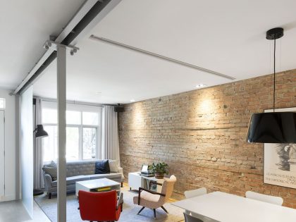A Bright and Airy Apartment for Young Family in Montcalm