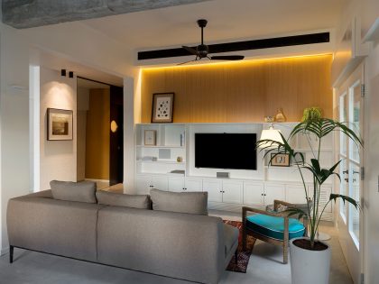 A Bright and Airy Modern Apartment with Creative Interiors in Tel Aviv
