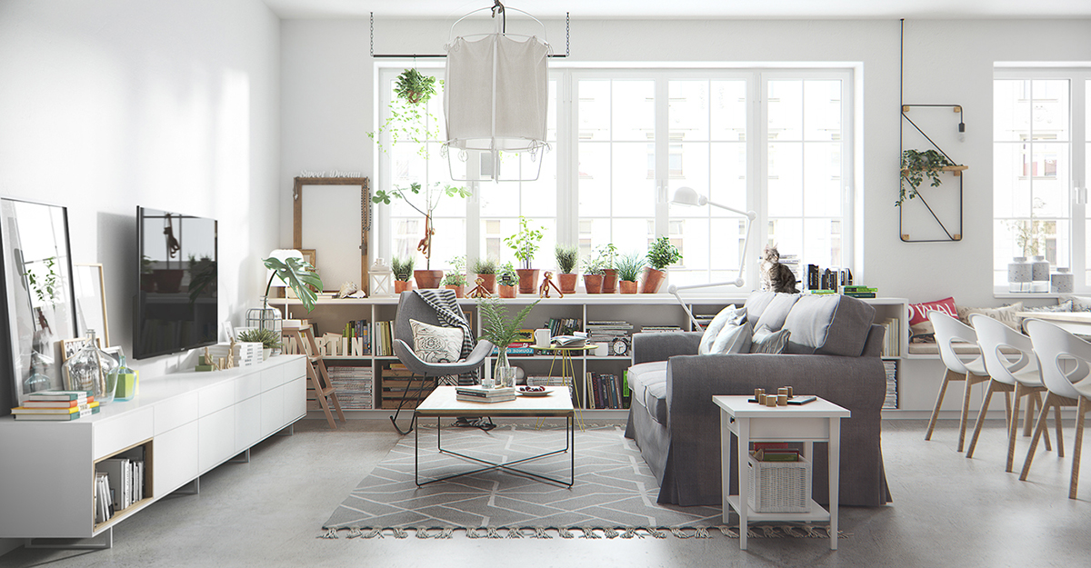 A Bright and Cheerful Scandinavian Apartment in Dazhou, China by aTng 糖 (1)