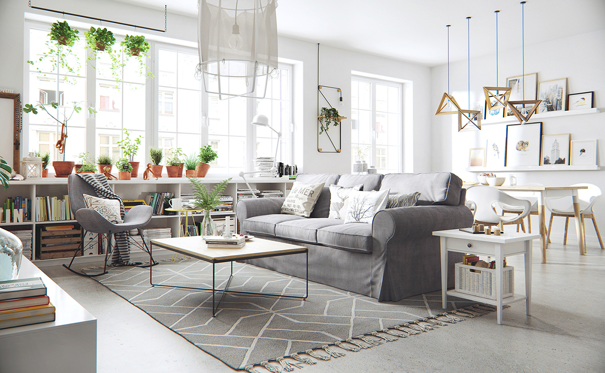 A Bright and Cheerful Scandinavian Apartment in Dazhou, China by aTng 糖 (2)