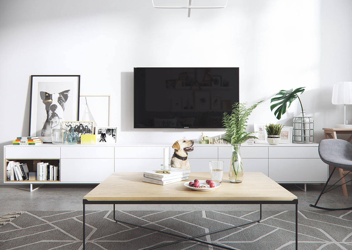 A Bright and Cheerful Scandinavian Apartment in Dazhou, China by aTng 糖 (4)