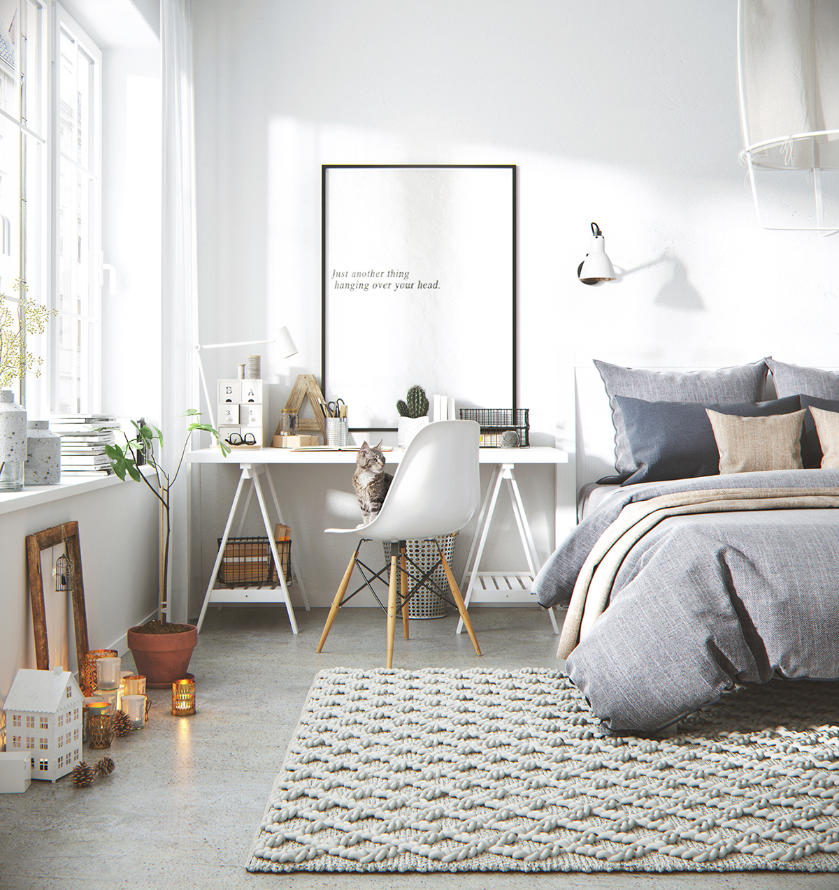 A Bright and Cheerful Scandinavian Apartment in Dazhou, China by aTng 糖 (7)