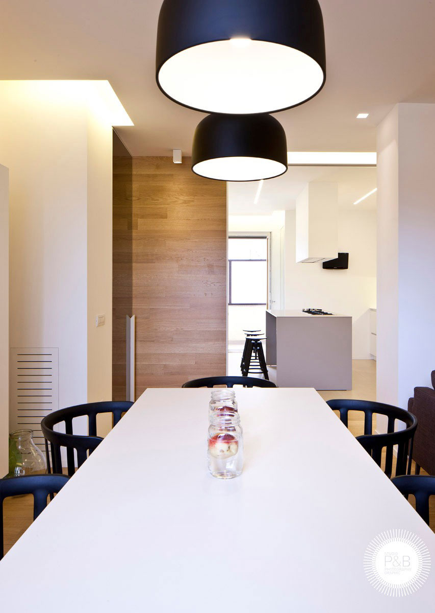 A Bright and Luminous Modern Apartment with Wood Accents in Bastia Umbra, Italy by Gianni Amantini (12)