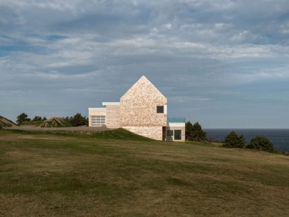 A Bright and Playful Contemporary Home Perched Atop the Hillside of Inverness, Canada by Omar Gandhi Architect (1)