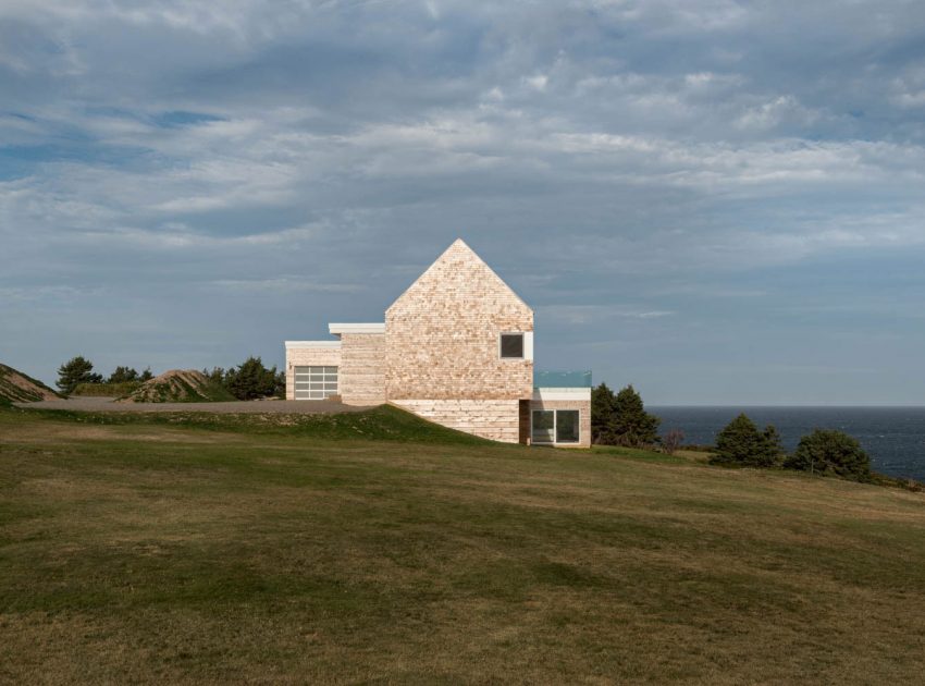 A Bright and Playful Contemporary Home Perched Atop the Hillside of Inverness, Canada by Omar Gandhi Architect (1)