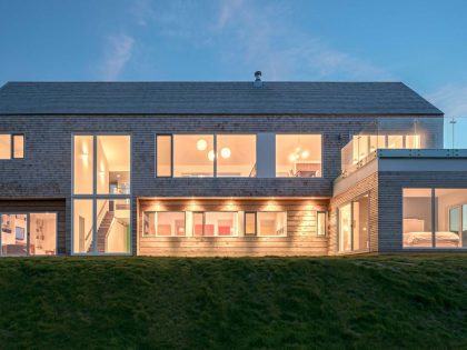 A Bright and Playful Contemporary Home Perched Atop the Hillside of Inverness, Canada by Omar Gandhi Architect (10)