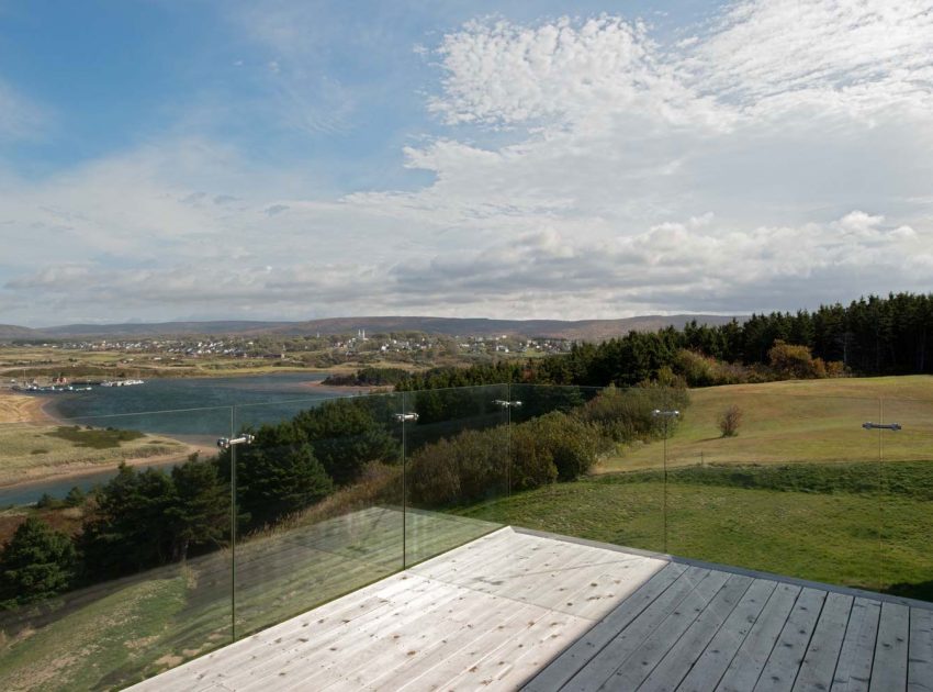 A Bright and Playful Contemporary Home Perched Atop the Hillside of Inverness, Canada by Omar Gandhi Architect (2)