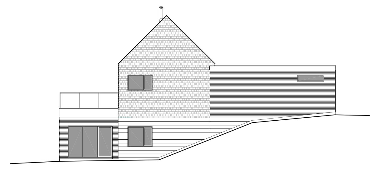 A Bright and Playful Contemporary Home Perched Atop the Hillside of Inverness, Canada by Omar Gandhi Architect (20)