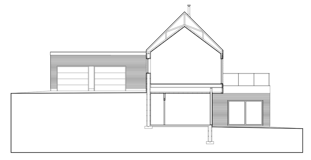 A Bright and Playful Contemporary Home Perched Atop the Hillside of Inverness, Canada by Omar Gandhi Architect (21)