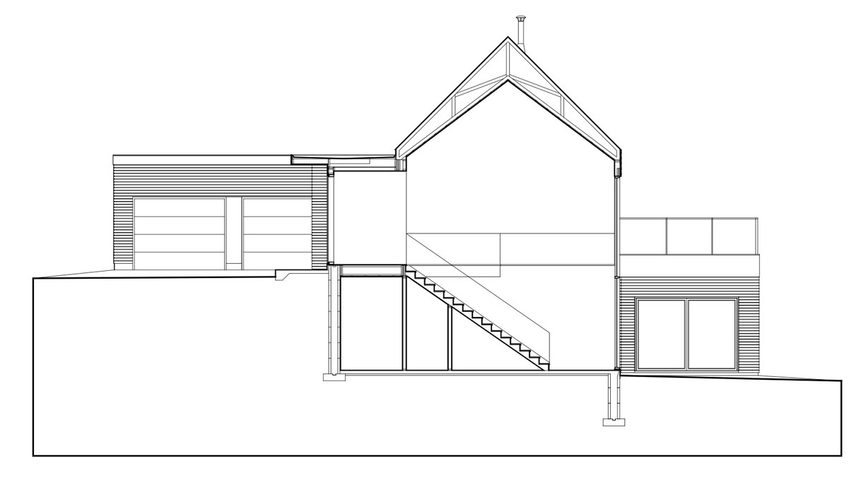 A Bright and Playful Contemporary Home Perched Atop the Hillside of Inverness, Canada by Omar Gandhi Architect (22)