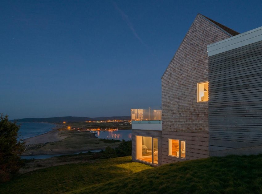 A Bright and Playful Contemporary Home Perched Atop the Hillside of Inverness, Canada by Omar Gandhi Architect (9)