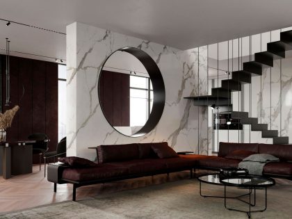 A Bright and Sophisticated Apartment with Elegant and Functional Interiors in Kiev, Ukraine by Pavel Voytov (1)