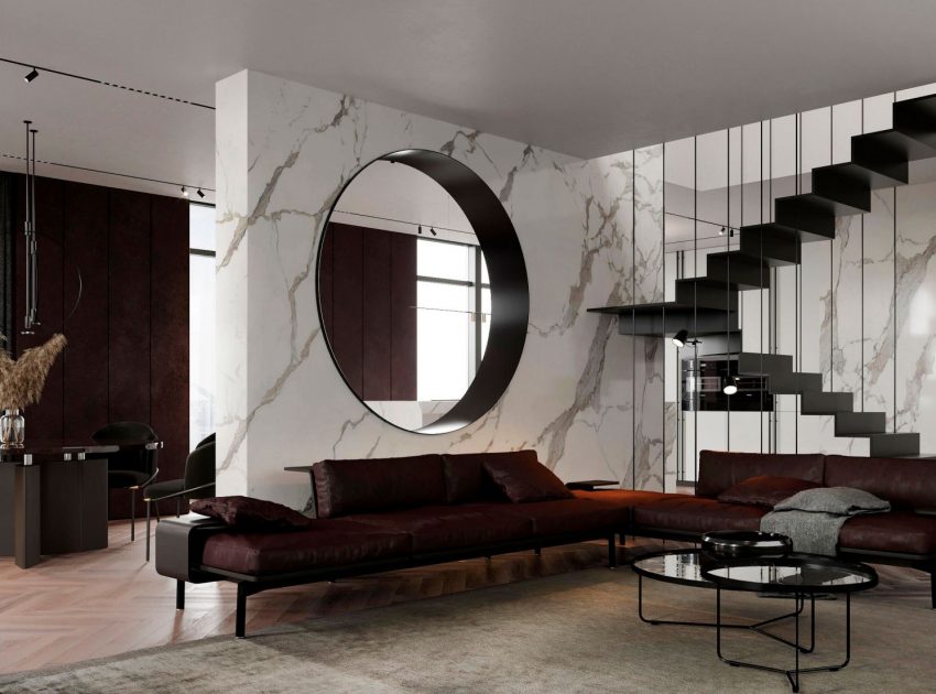 A Bright and Sophisticated Apartment with Elegant and Functional Interiors in Kiev, Ukraine by Pavel Voytov (1)