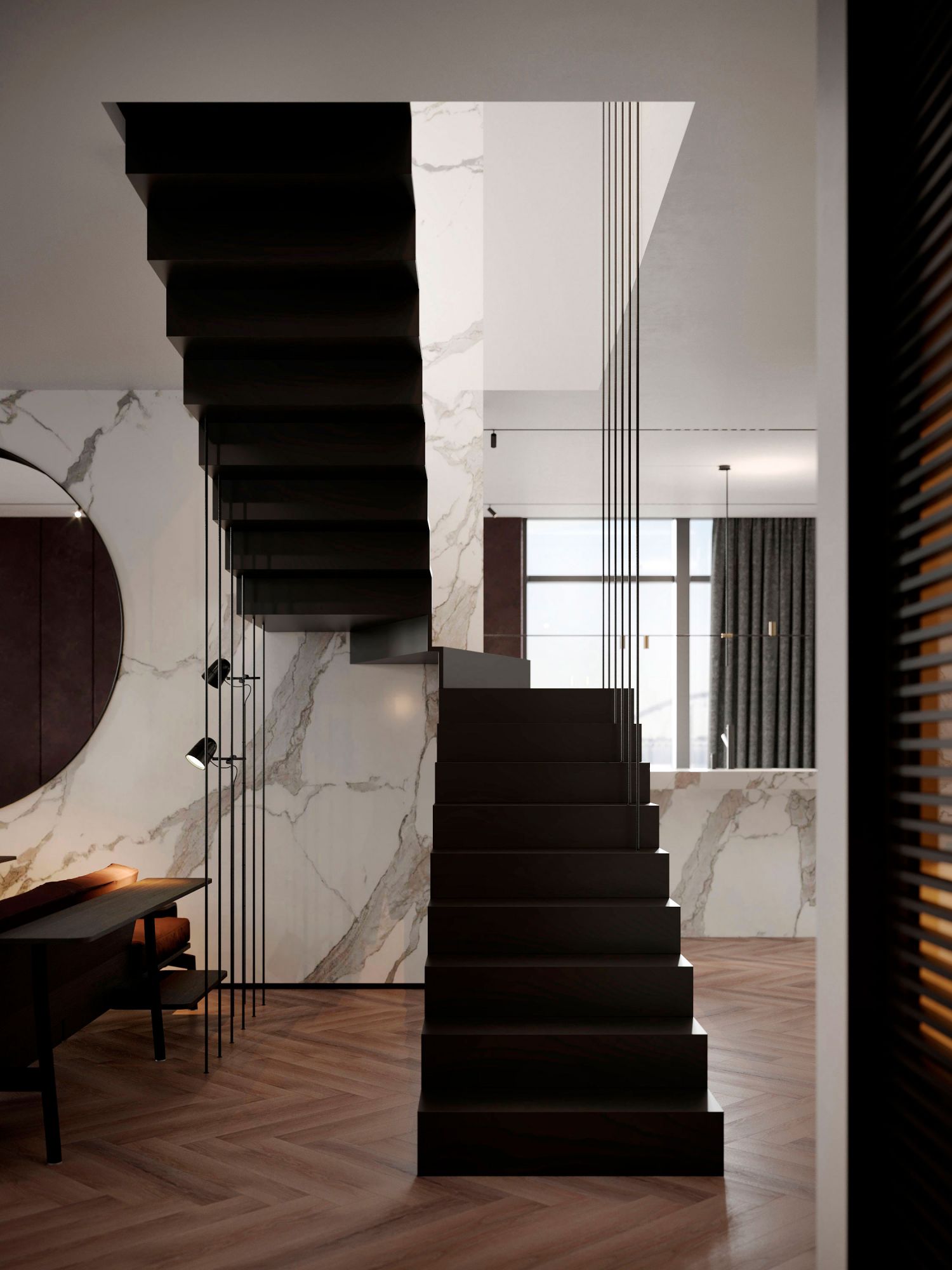 A Bright and Sophisticated Apartment with Elegant and Functional Interiors in Kiev, Ukraine by Pavel Voytov (11)