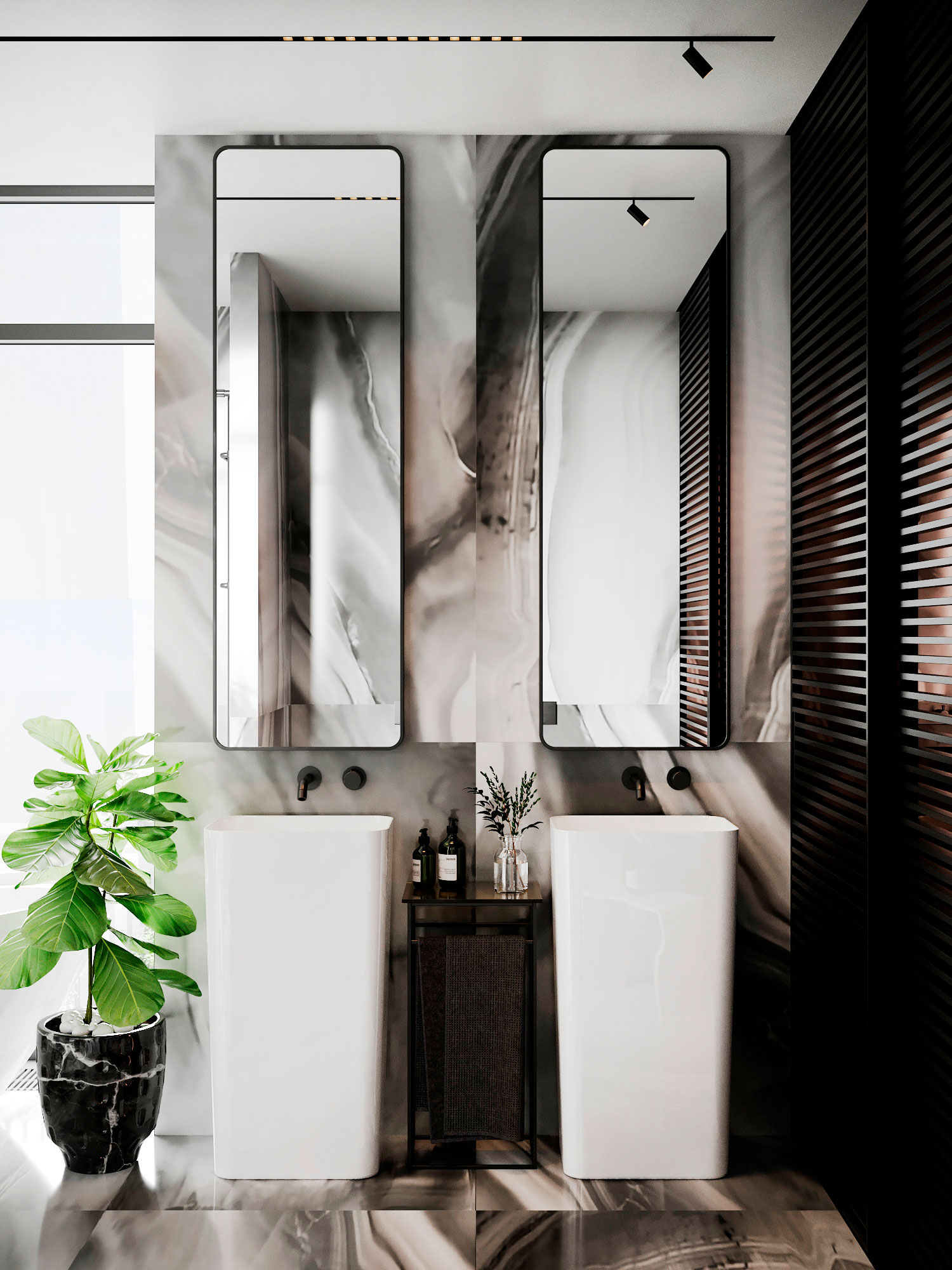 A Bright and Sophisticated Apartment with Elegant and Functional Interiors in Kiev, Ukraine by Pavel Voytov (24)