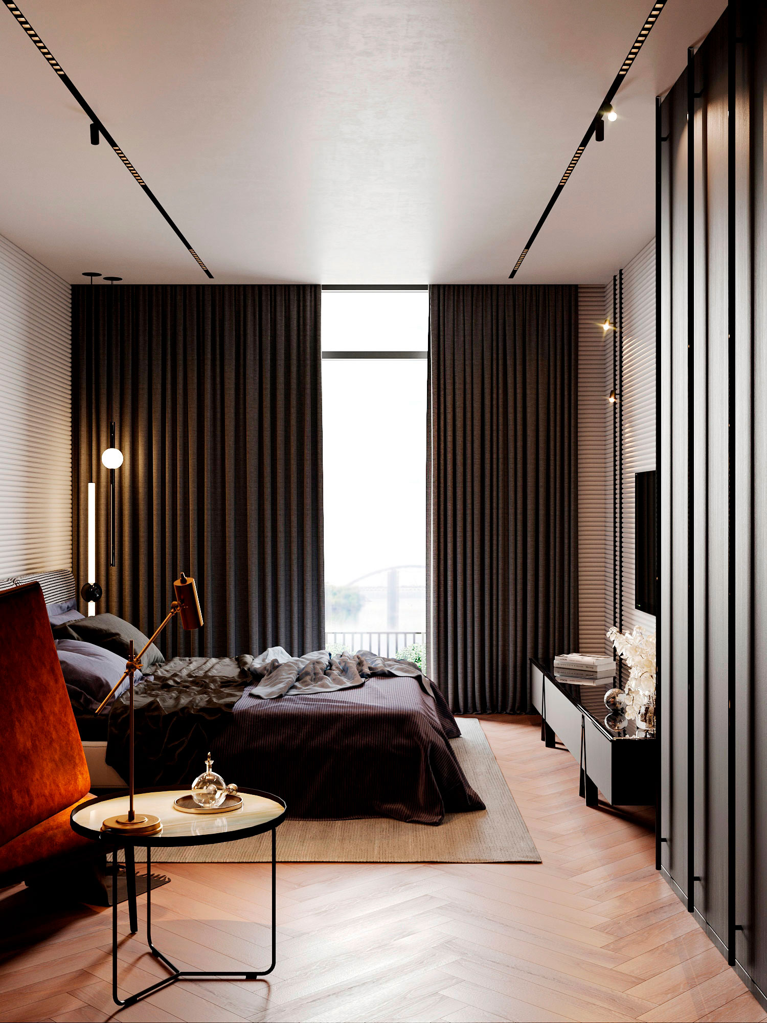 A Bright and Sophisticated Apartment with Elegant and Functional Interiors in Kiev, Ukraine by Pavel Voytov (39)