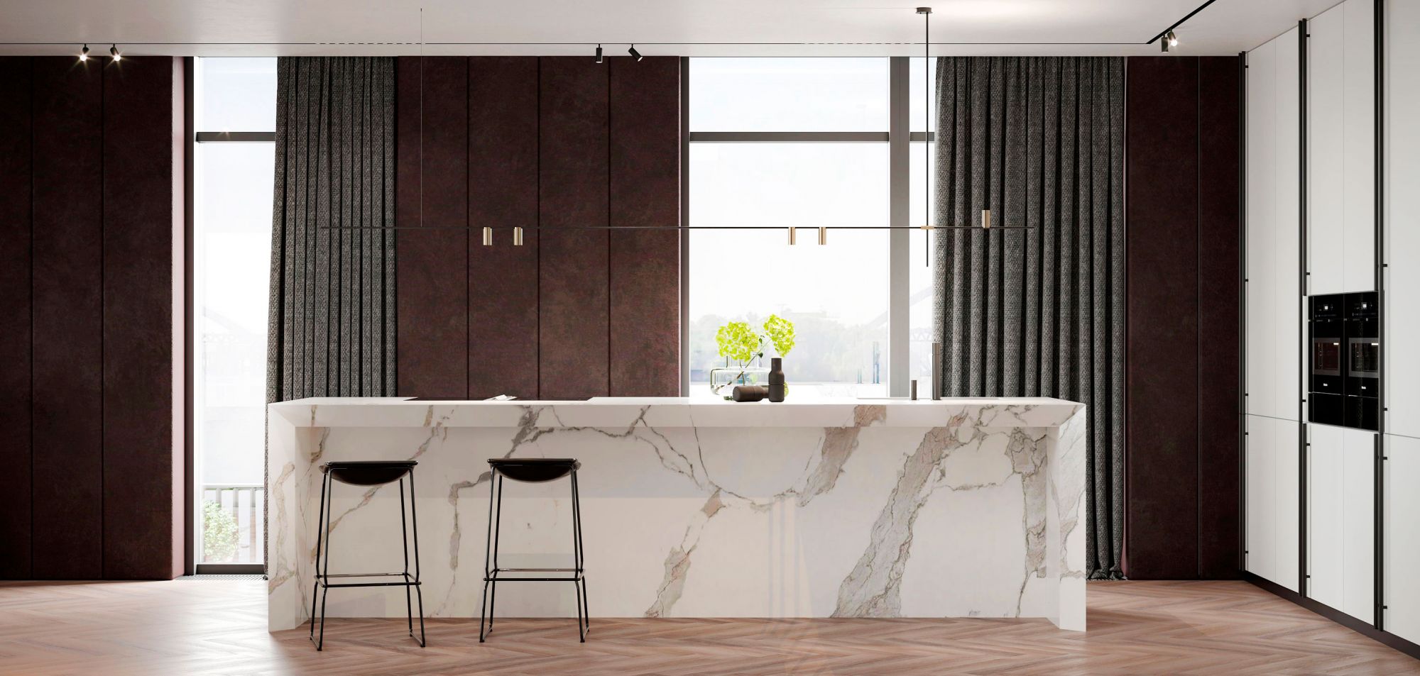 A Bright and Sophisticated Apartment with Elegant and Functional Interiors in Kiev, Ukraine by Pavel Voytov (9)