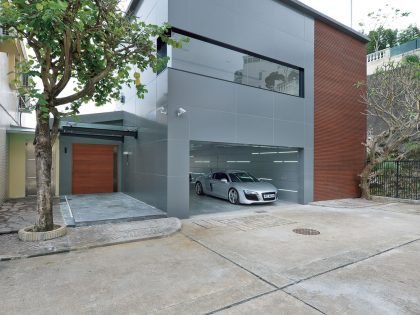 A Bright and Spacious Modern Home for Car Lovers and Enthusiast in Shatin, Hong Kong by Millimeter Interior Design (1)