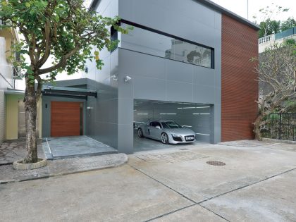 A Bright and Spacious Modern Home for Car Lovers and Enthusiast in Shatin, Hong Kong