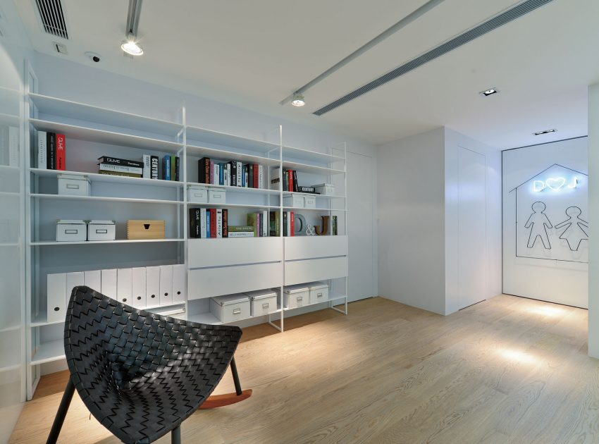 A Bright and Spacious Modern Home for Car Lovers and Enthusiast in Shatin, Hong Kong by Millimeter Interior Design (13)