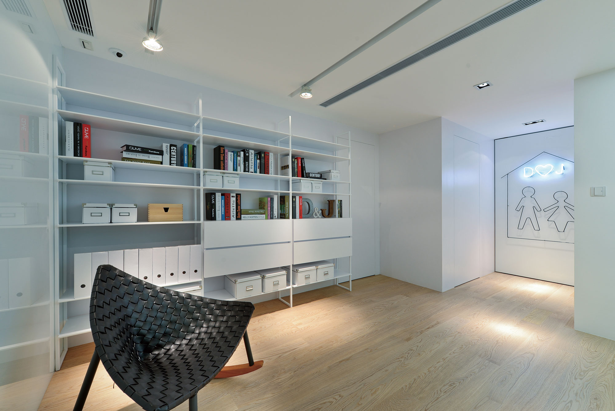 A Bright and Spacious Modern Home for Car Lovers and Enthusiast in Shatin, Hong Kong by Millimeter Interior Design (13)