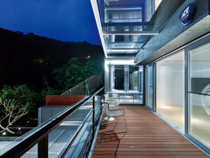 A Bright and Spacious Modern Home for Car Lovers and Enthusiast in Shatin, Hong Kong by Millimeter Interior Design (15)