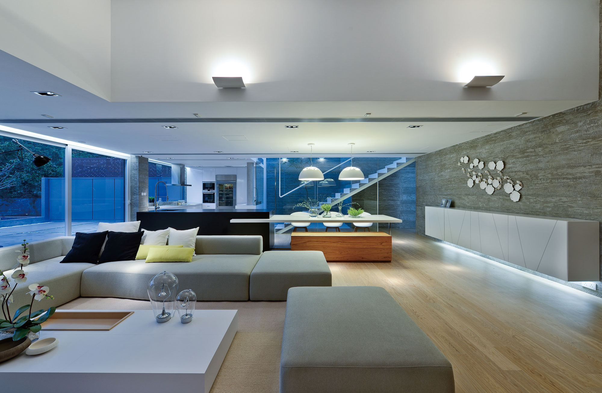 A Bright and Spacious Modern Home for Car Lovers and Enthusiast in Shatin, Hong Kong by Millimeter Interior Design (3)
