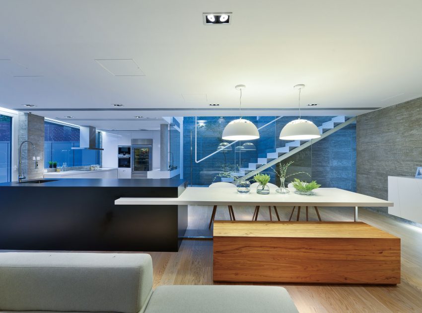 A Bright and Spacious Modern Home for Car Lovers and Enthusiast in Shatin, Hong Kong by Millimeter Interior Design (4)