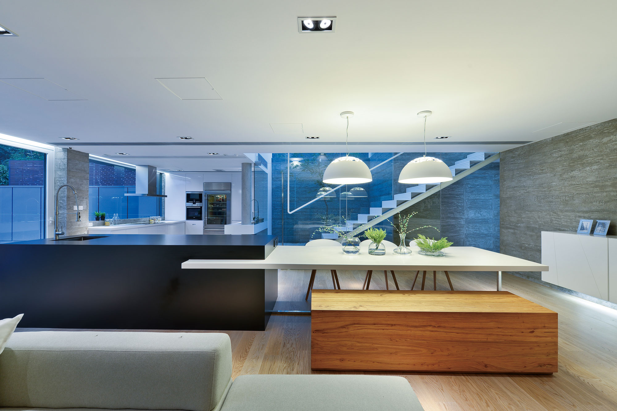 A Bright and Spacious Modern Home for Car Lovers and Enthusiast in Shatin, Hong Kong by Millimeter Interior Design (4)