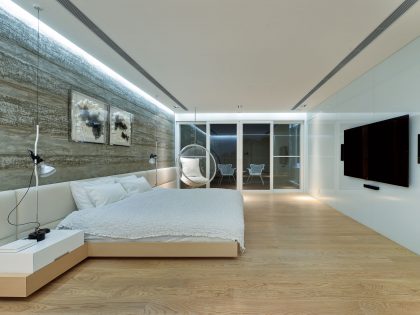 A Bright and Spacious Modern Home for Car Lovers and Enthusiast in Shatin, Hong Kong by Millimeter Interior Design (9)