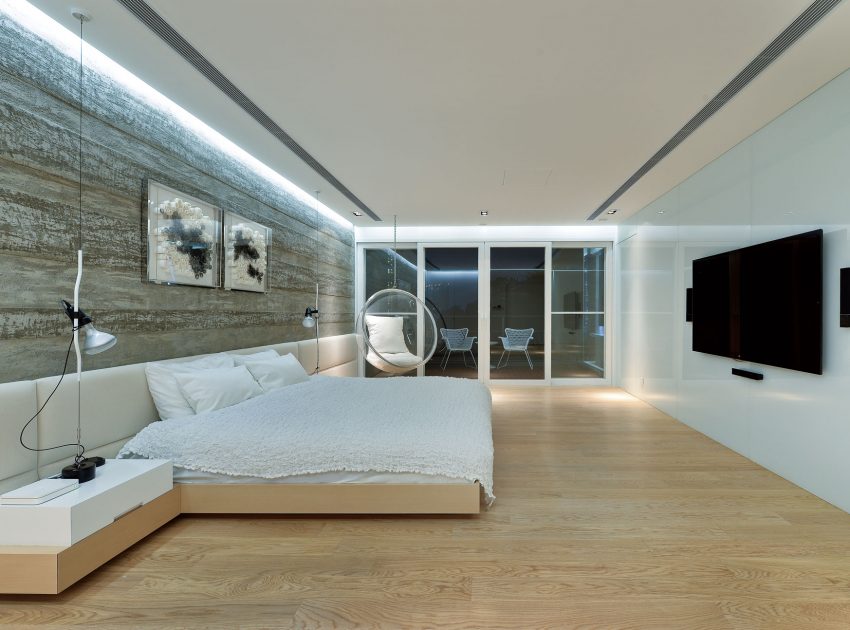 A Bright and Spacious Modern Home for Car Lovers and Enthusiast in Shatin, Hong Kong by Millimeter Interior Design (9)