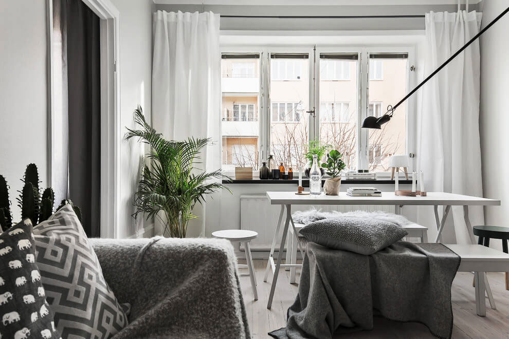A Bright and Stylish Scandinavian Apartment in Stockholm by Scandinavian Homes (6)