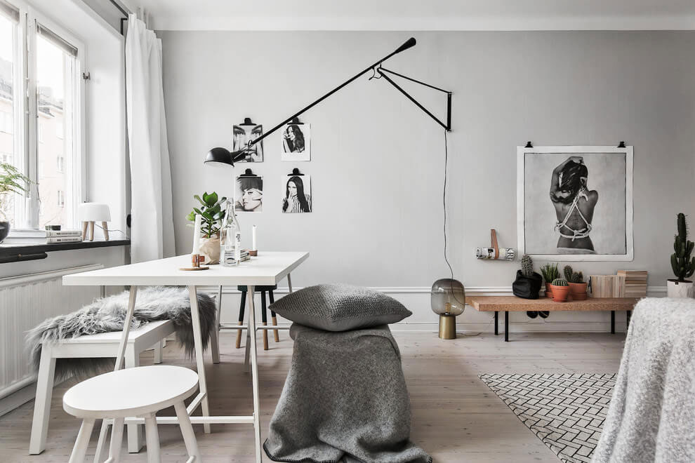 A Bright and Stylish Scandinavian Apartment in Stockholm by Scandinavian Homes (8)