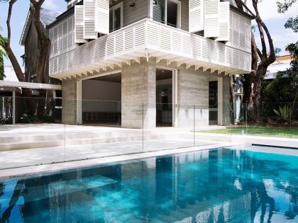 A Charming Contemporary Home with Lush Garden and Pool in Paddington