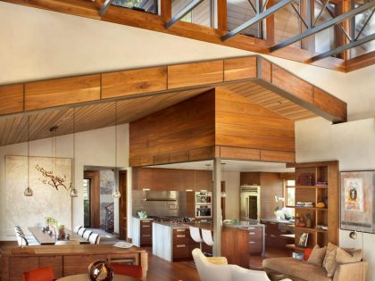 A Charming Contemporary Home with Rustic Style Surrounded by Unspoiled Nature in Colorado by Suman Architects (1)