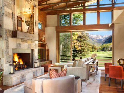 A Charming Contemporary Home with Rustic Style Surrounded by Unspoiled Nature in Colorado by Suman Architects (2)