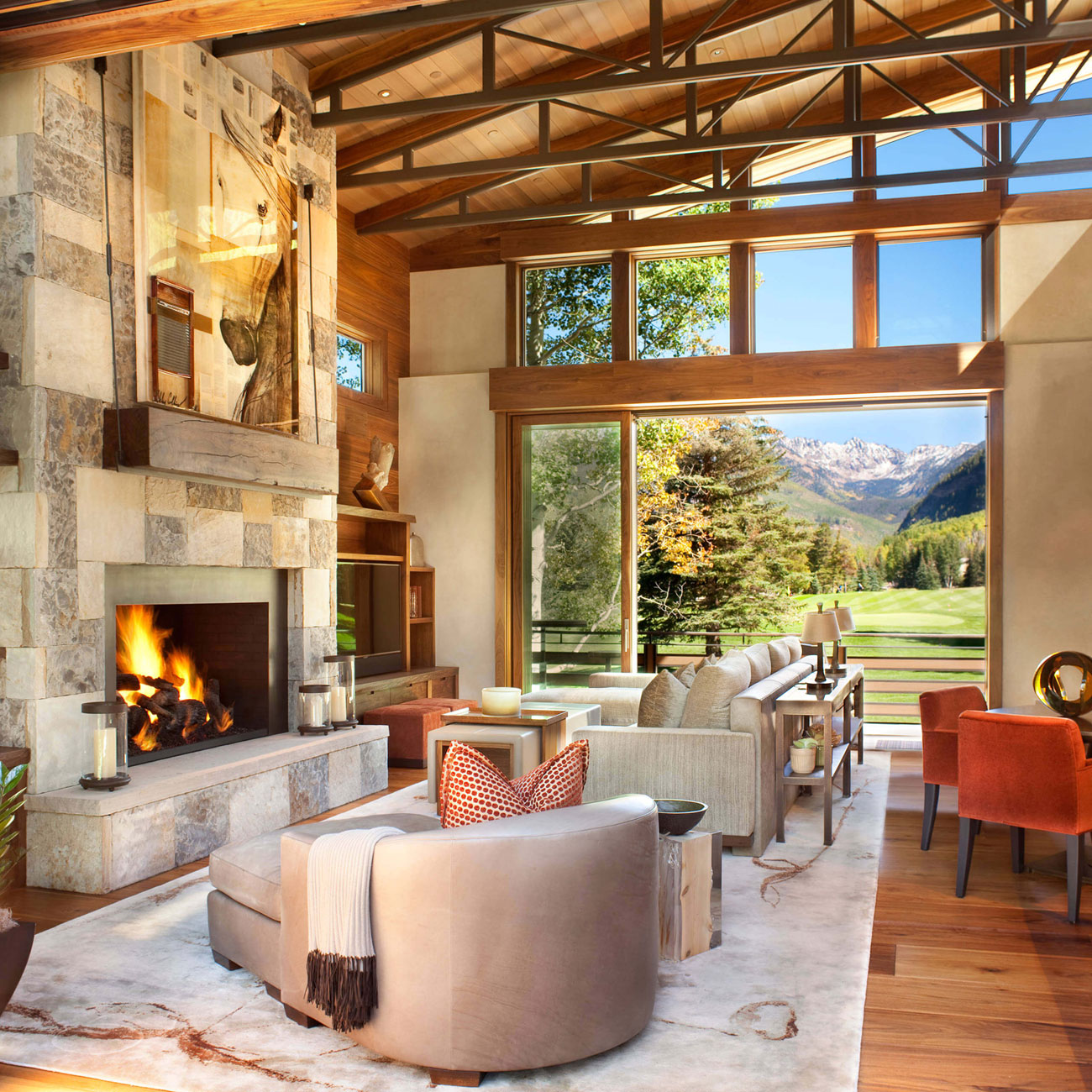 A Charming Contemporary Home with Rustic Style Surrounded by Unspoiled Nature in Colorado by Suman Architects (2)