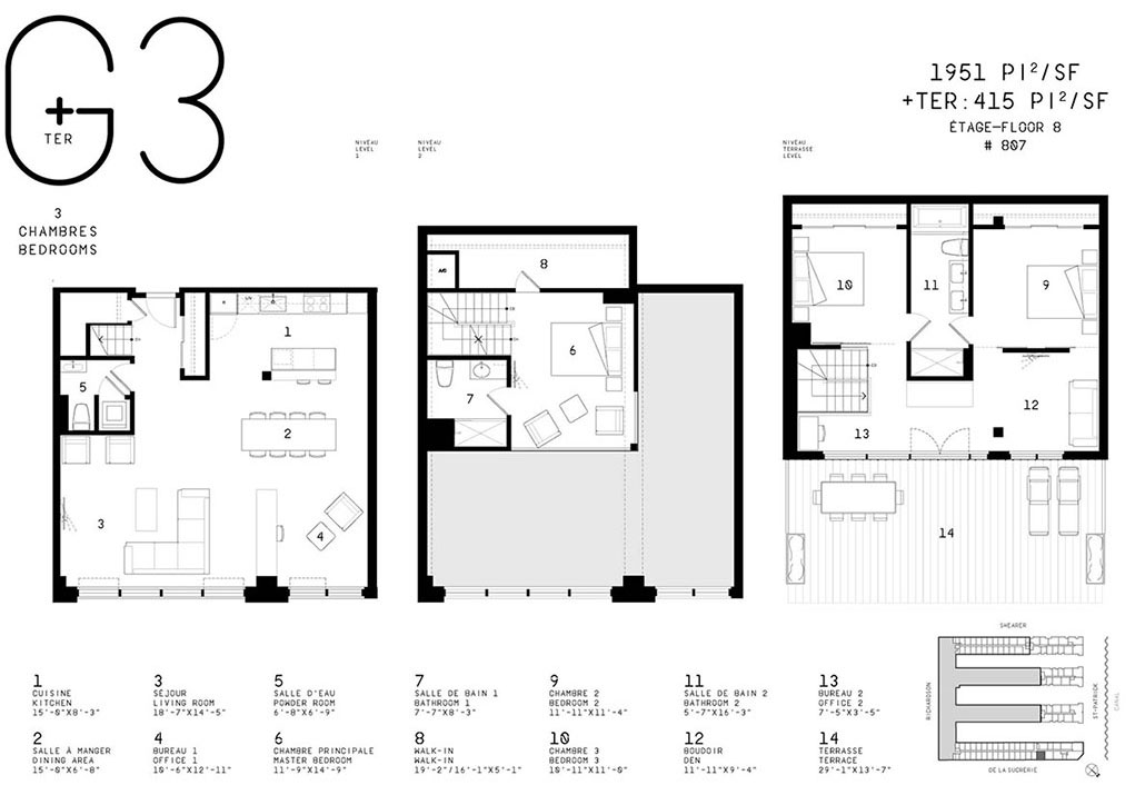 A Charming Modern Apartment for Bachelors, Couples and Young Families in Montreal by Lemay + CHA & Huma Design (11)